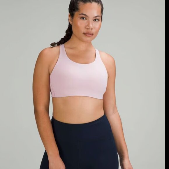 Lululemon Energy Bra High Support Pink Peony 36C - Picture 1 of 8